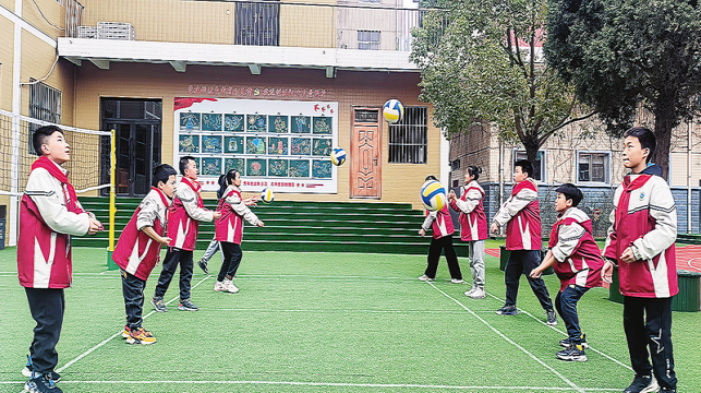 排球運動進(jìn)校園 體教融合促發(fā)展