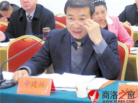市人大代表辛建林參加丹鳳代表團審議《政府工作報告》時建議，把城市規劃放在更加重要的位置，做好棚戶區改造工作，加強對群眾建房的規劃和管理。      （見習記者 董 楠 攝）
